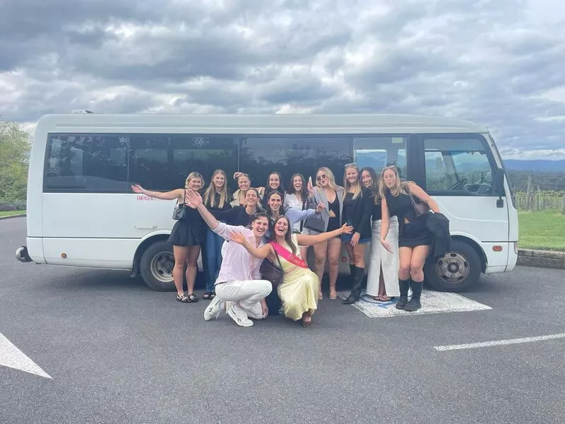 7 hours of bus hire with a driver